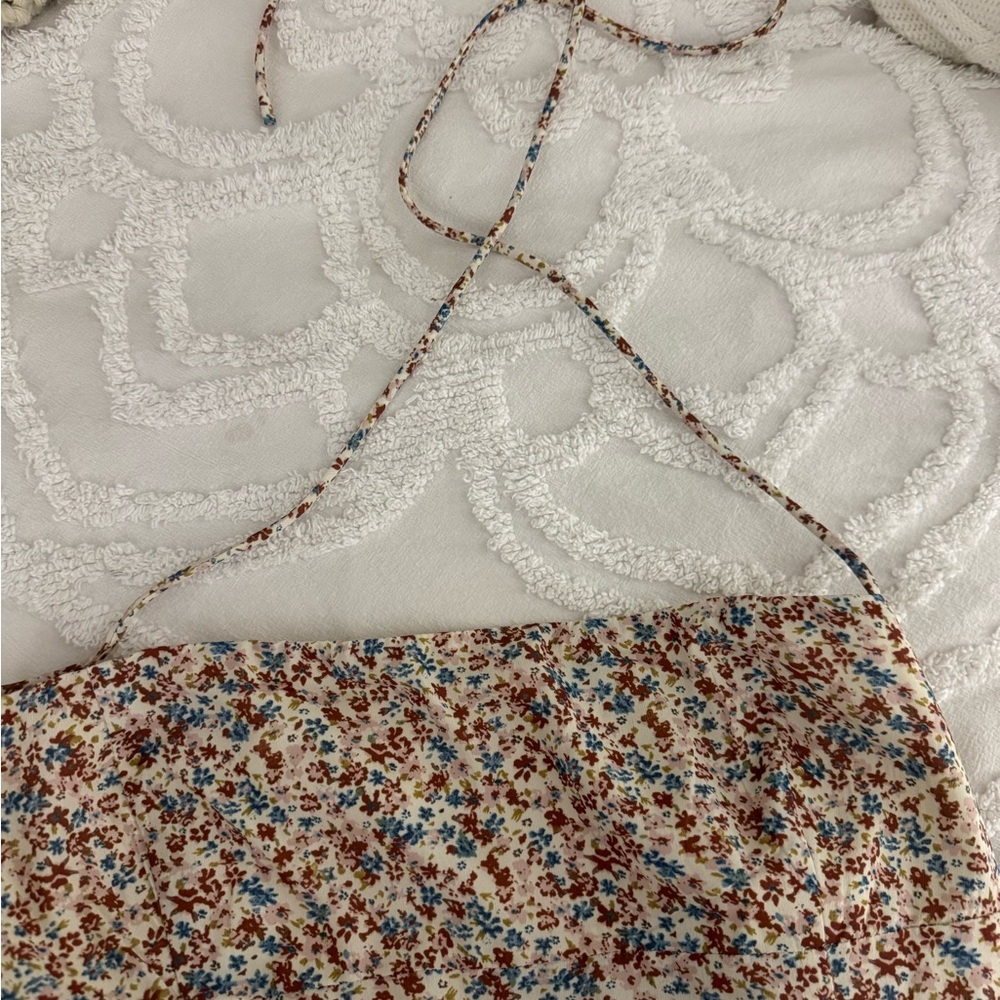 Princess Polly Cream floral Dress - Picture 3 of 11